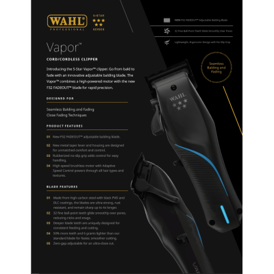 ماشین اصلاح وال- ویپر WAHL VAPOR
