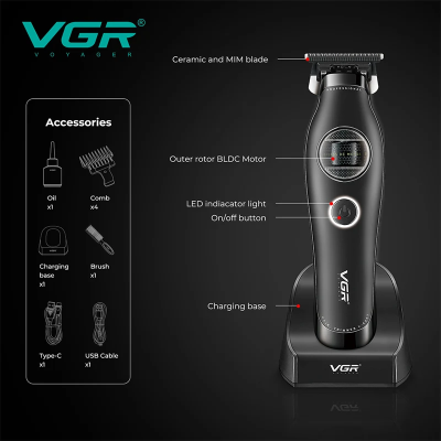 ماشین اصلاح وی جی ار مدل VGR v-880 T