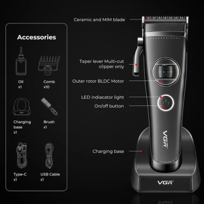 ماشین اصلاح وی جی ار مدل VGR v-880C