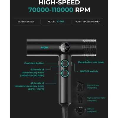 سشوار وی جی ار VGR v-401