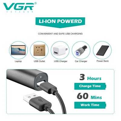ماشین اصلاح گوش و بینی وی جی ار VGR v-615